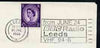 Postmark - Great Britain 1968 cover bearing illustrated slogan cancellation for BBC Radio Leeds
