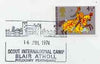 Postmark - Great Britain 1974 cover bearing illustrated cancellation for Scout International Camp, Blair Atholl