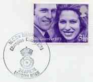 Postmark - Great Britain 1974 card bearing illustrated cancellation for MCC v Hampshire Cricket County Championships