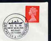 Postmark - Great Britain 1970 cover bearing illustrated cancellation for New Sealink Ferry (Lancaster & Morecambe) Belfast Heysham