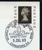 Postmark - Great Britain 1969 card bearing illustrated cancellation for Gilwell Park Cub Scout Golden Jubilee