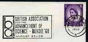 Postmark - Great Britain 1968 cover bearing illustrated slogan cancellation for British Association for the Advancement of Science