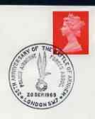 Postmark - Great Britain 1969 cover bearing illustrated cancellation for 25th Anniversary of Battle of Arnhem