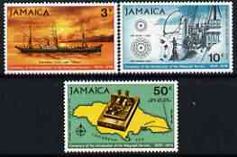 Jamaica 1970 Centenary of Telegraph perf set of 3 unmounted mint, SG 320-22