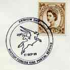 Postmark - Great Britain 1969 cover bearing illustrated cancellation for Arnhem Day (BFPS)
