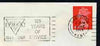 Postmark - Great Britain 1969 cover bearing illustrated slogan cancellation for 125 Years of YMCA