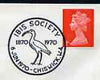 Postmark - Great Britain 1970 cover bearing illustrated cancellation for Ibis Society