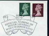 Postmark - Great Britain 1979 cover bearing illustrated slogan cancellation for Naming of Dover Lifeboat