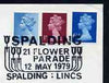 Postmark - Great Britain 1979 cover bearing illustrated cancellation for Spalding Flower Festival