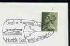 Postmark - Great Britain 1973 cover bearing illustrated cancellation for Sealink Powerboat Championships