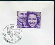 Postmark - Great Britain 1974 cover bearing illustrated cancellation for 30th Anniversary of Operation Jericho (BFPS)