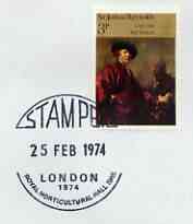 Postmark - Great Britain 1974 cover bearing special cancellation for Stampex 1974