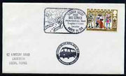 Postmark - Great Britain 1974 cover bearing illustrated cancellation for Duddon Valley Post Bus Service