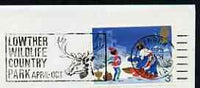 Postmark - Great Britain 1974 cover bearing illustrated slogan cancellation for Lowther Wildlife Country Park