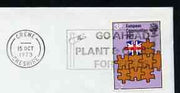 Postmark - Great Britain 1973 cover bearing slogan cancellation for Plant & Care for Trees (illustrated with a Signal)