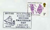 Postmark - Great Britain 1973 cover bearing illustrated cancellation for British Philatelic Exhibition (Br Caribbean Day)