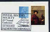 Postmark - Great Britain 1973 cover bearing illustrated cancellation for Postal History Soc (29th Conference, Falmouth)