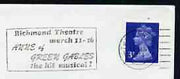 Postmark - Great Britain 1974 cover bearing illustrated slogan cancellation for 'Anne of Green Gables' at Richmond Theatre