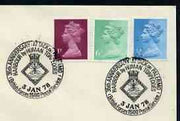 Postmark - Great Britain 1978 cover bearing illustrated cancellation for 35th Anniversary of Attack on Palermo (BFPS)