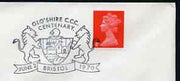 Postmark - Great Britain 1970 cover bearing illustrated cancellation for Glo'shire CCC Centenary
