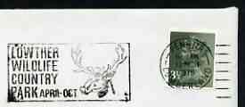 Postmark - Great Britain 1975 cover bearing illustrated slogan cancellation for Lowther Wildlife Country Park