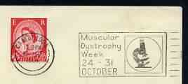 Postmark - Great Britain 1964 cover bearing illustrated slogan cancellation for Muscular Dystrophy Week