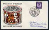 Postmark - Great Britain 1967 cover bearing illustrated cancellation for Ballater Highland Games