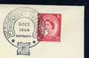 Postmark - Great Britain 1964 cover bearing illustrated slogan cancellation for East Midlands Federation of Stamp Clubs Convention