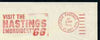 Postmark - Great Britain 1966 cover bearing illustrated slogan cancellation for Hastings Embroidery