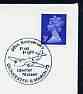 Postmark - Great Britain 1973 cover bearing illustrated cancellation for 30th Anniversary of Gloster Meteor