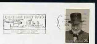 Postmark - Great Britain 1975 cover bearing illustrated slogan cancellation for Chatham Navy Days