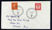 Postmark - Great Britain 1966 cover bearing illustrated slogan cancellation for 1,000 Years of Polish Christianity (Oxford)