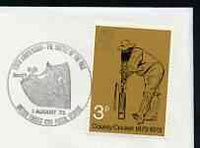 Postmark - Great Britain 1973 cover bearing illustrated cancellation for 175th Anniversary of Battle of the Nile (BFPS)