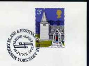 Postmark - Great Britain 1973 cover bearing special cancellation for Mystery Plays & Festival of the Arts, York