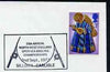 Postmark - Great Britain 1973 cover bearing illustrated cancellation for Open Sea Angling Championships (Carlisle)