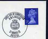 Postmark - Great Britain 1973 cover bearing illustrated cancellation for HMS Bristol, First Day of Commission