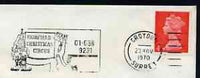 Postmark - Great Britain 1970 cover bearing illustrated slogan cancellation for Fairfield Christmas Circus