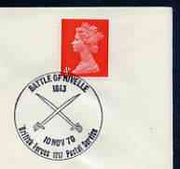 Postmark - Great Britain 1970 cover bearing illustrated cancellation for Battle of Nivelle (BFPS)