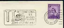 Postmark - Great Britain 1964 cover bearing illustrated slogan cancellation for International TT Races, Isle of Man