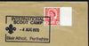 Postmark - Great Britain 1970 cover bearing illustrated cancellation for International Scout Camp, Blair Atholl