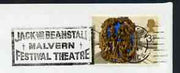Postmark - Great Britain 1974 cover bearing illustrated slogan cancellation for 'Jack And The Beanstalk' at the Malvern Festival Theatre