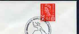 Postmark - Great Britain 1970 cover bearing illustrated cancellation for Third Commonwealth Paraplegic Games, Edinburgh