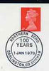 Postmark - Great Britain 1970 cover bearing special cancellation for Northern Echo Centenary