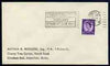 Postmark - Great Britain 1966 cover bearing illustrated slogan cancellation for 'Learn to Swim Week - Scotland'