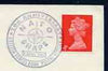 Postmark - Great Britain 1969 cover bearing illustrated cancellation for 20 Years of NATO (BFPS)