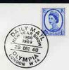 Postmark - Great Britain 1968 cover bearing special cancellation for Daily Mail New Year Show
