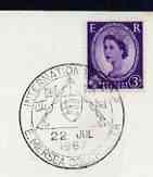 Postmark - Great Britain 1967 cover bearing illustrated cancellation for International Scout Camp, E Mersea