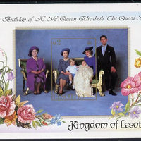 Lesotho 1985 Life & Times of HM Queen Mother 85th Birthday unmounted mint imperf m/sheet (SG MS 639)