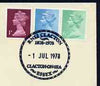 Postmark - Great Britain 1978 cover bearing illustrated cancellation for Centenary of RNLI (Clacton)