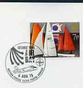 Postmark - Great Britain 1975 cover bearing illustrated cancellation for International Air Day (BFPS)